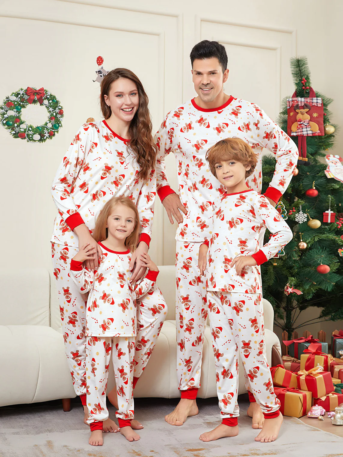 Couples Christmas pyjamas